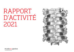 Rapport d'activité 2021