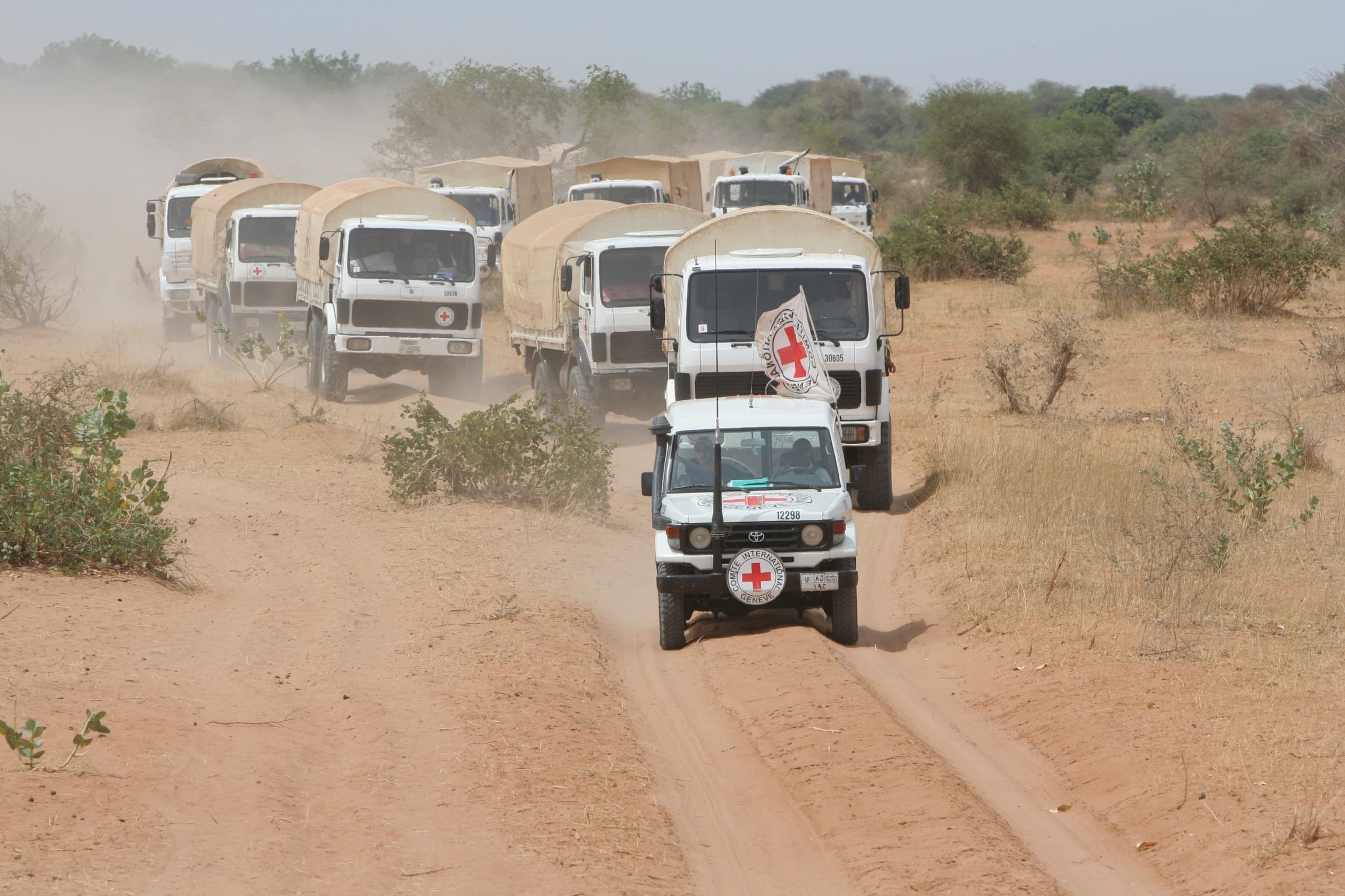 ICRC convoy between Gereida and Alfashir