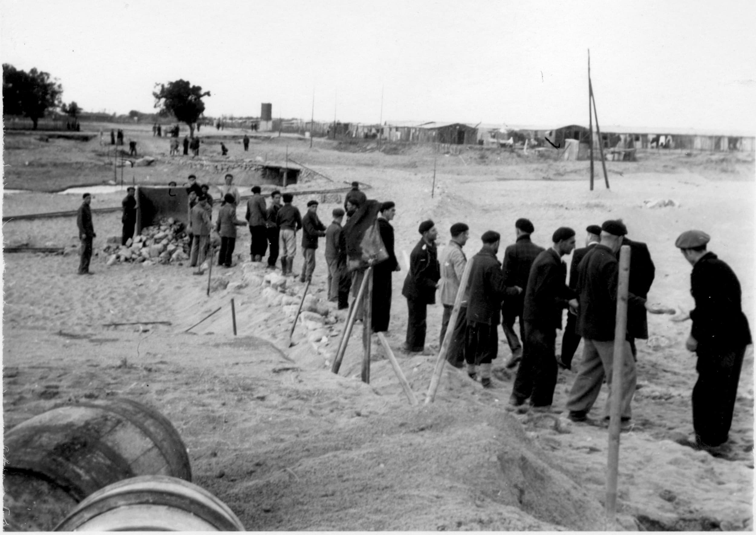 Camp for civilian internees