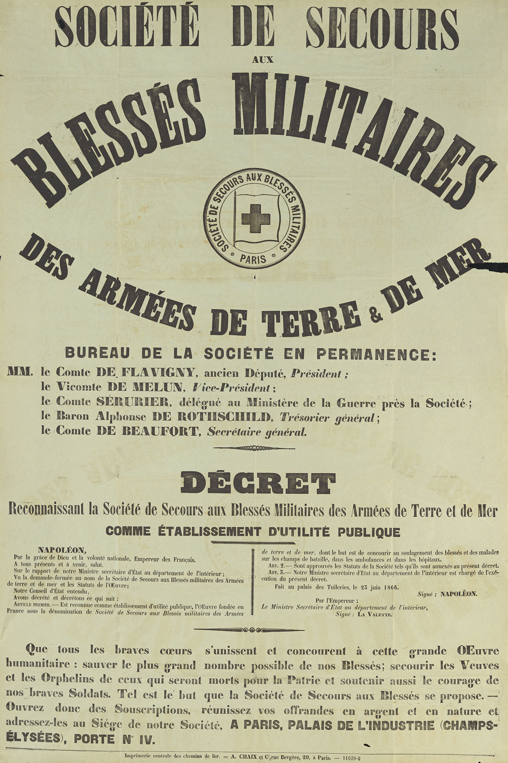 Société de secours des blessés militaires des armées de terre et de mer