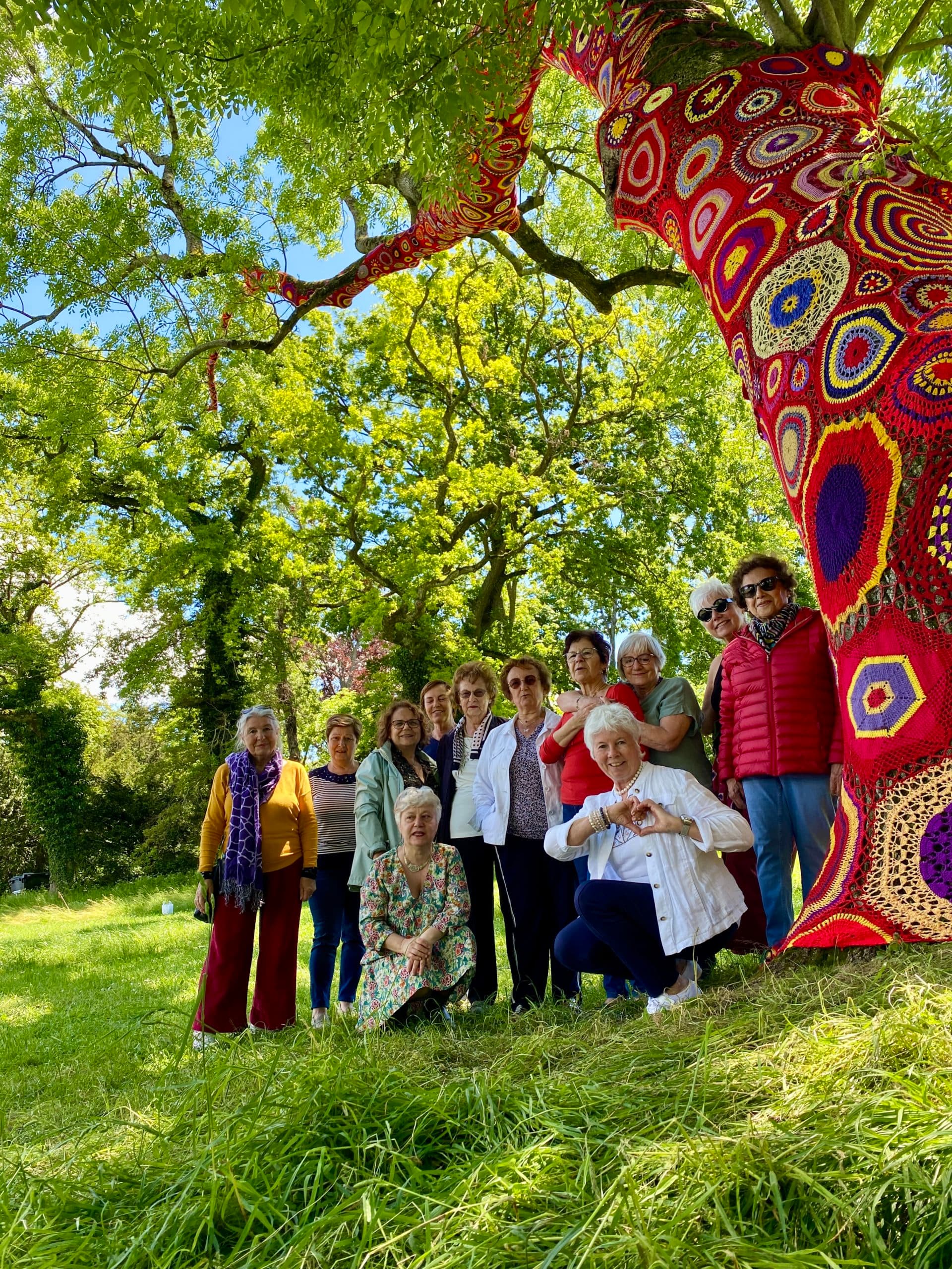 Knitting workshop with tricrochet association
