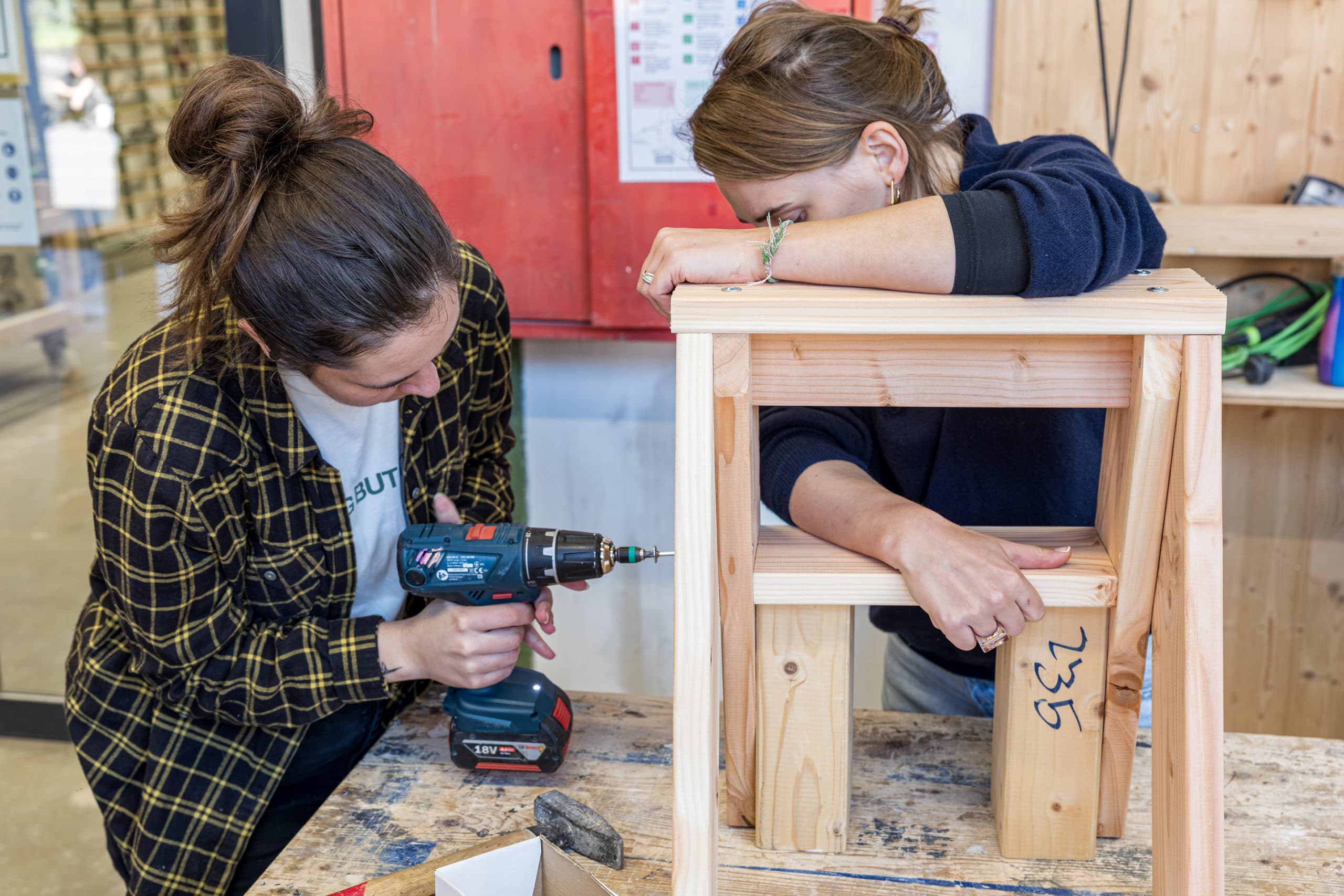 Furniture-making workshop