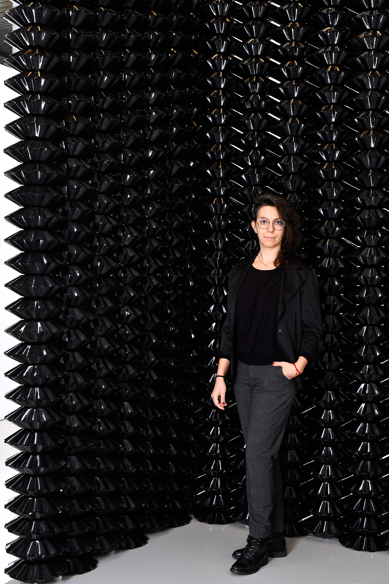 Portrait of Elisa Rusca, Curator of the exhibition ©Zoé Aubry